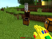 我的世界灭霸无限手套对战超级沙虫终极BOSS