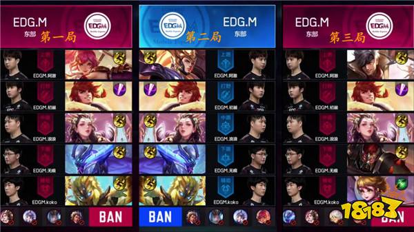 KPL东部败者组第2轮：EDG.M晋级 无痕还是痕神
