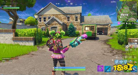 堡垒之夜手游海景别墅开局打法 宝箱资源详解