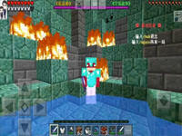 我的世界手游小游戲 大島爭奪戰空島戰爭