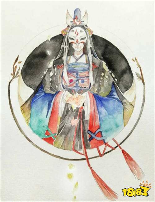 阴阳师玉藻前同人绘画 大舅庄严图鉴赏析