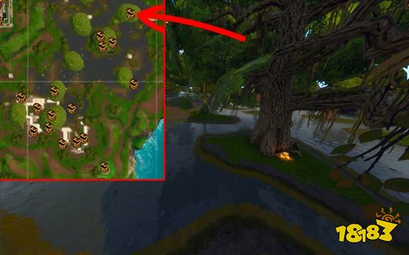 堡垒之夜手游泥泞沼泽开局打法攻略 地图资源分布详解