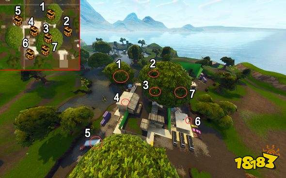 堡垒之夜手游泥泞沼泽开局打法攻略 地图资源分布详解