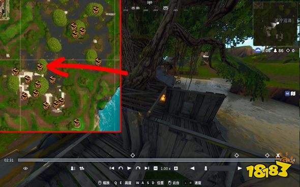 堡垒之夜手游泥泞沼泽开局打法攻略 地图资源分布详解