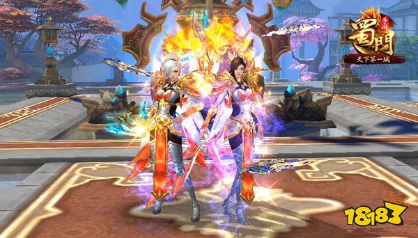 战斗力飙升 蜀门手游美女玩家上演办公室变形记