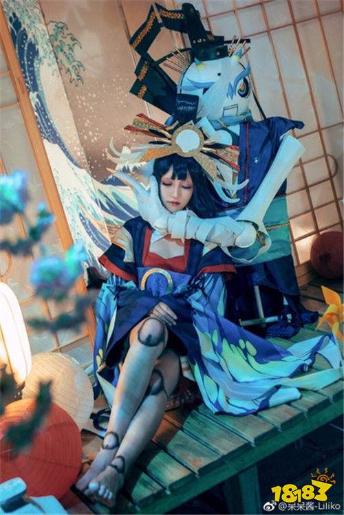 操纵着傀儡的沉默少女 阴阳师傀儡师cos