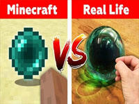 现实世界VS我的世界 如果现实中有末影珍珠