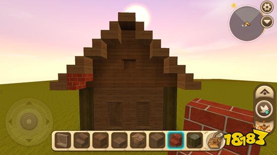 迷你世界复古风冒险小屋教学 生存房子教程