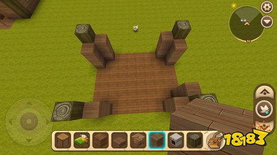 迷你世界复古风冒险小屋教学 生存房子教程