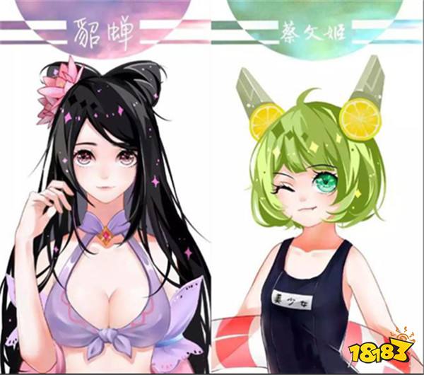 王者荣耀女英雄争芳斗艳 不知火舞青春靓丽