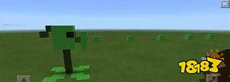 我的世界手游怎么做豌豆射手 豌豆射手制作方法分享