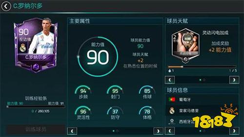 FIFA足球世界VIP球员有多强 看了C罗的对比就