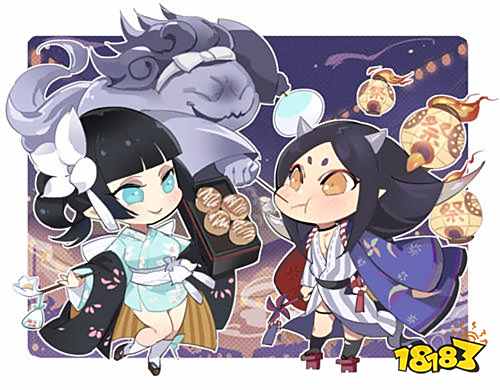 疼爱弟弟却又喜欢欺负他 阴阳师烟烟罗同人绘