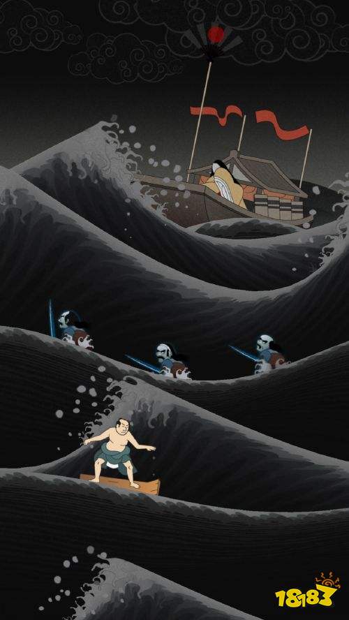 在浮世绘的海浪中挑战自我 小游戏《浮世冲浪》登场！