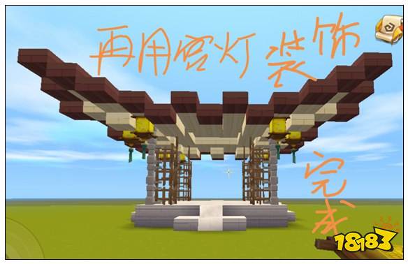 迷你世界古风凉亭教程 入门古风建筑怎么做