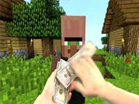 我的世界真实版 从村民那里买到好东西