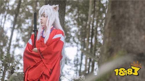 人类与妖怪所生的半妖 阴阳师犬夜叉帅气cos