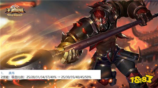 体验服五天两改KPL亮眼英雄被削 冷门英雄加强