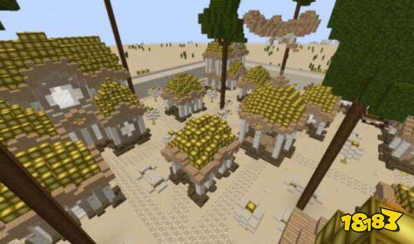 我的世界真土豪都用什么盖房子 各种盖房子材料一览