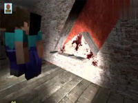 我的世界史蒂夫们探索恐怖工厂