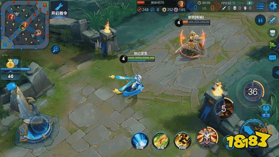 王者荣耀李元芳新皮肤逐浪之夏技能动态图赏