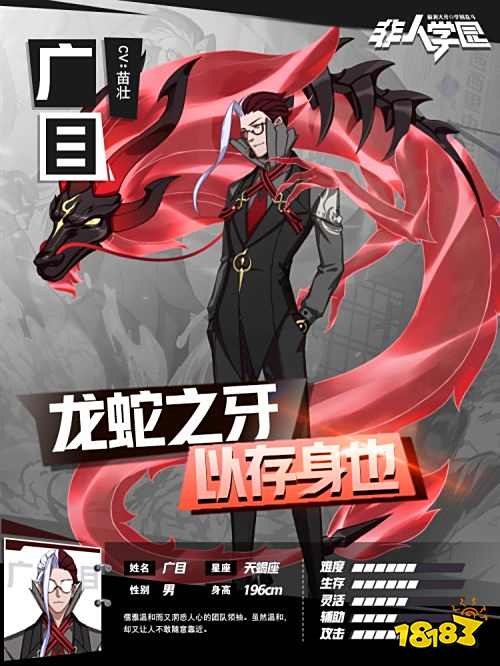 一秒五喷的法术机关枪!广目天王今日降临《非人学园》
