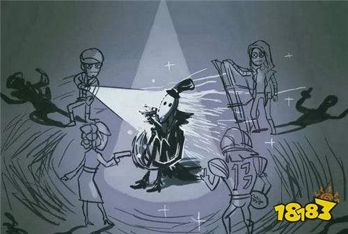 每日一图第3期:杰克反被求生者包围瑟瑟发抖