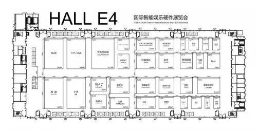 2018ChinaJoy各展馆展位图正式公布!