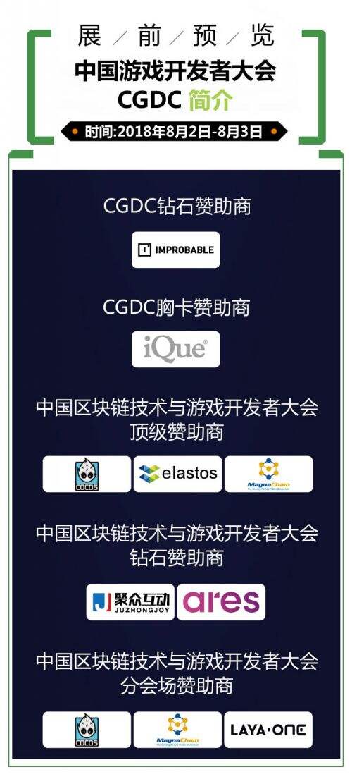 2018年第十六届ChinaJoy展前预览（CGDC篇）正式发布！