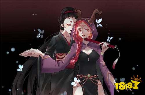 每日一图第6期:红蝶和祭祀组成第五人格最美CP