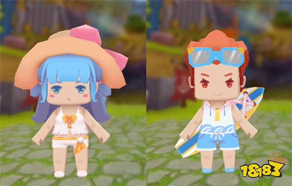 迷你世界百变换装 新夏日装扮清凉上线