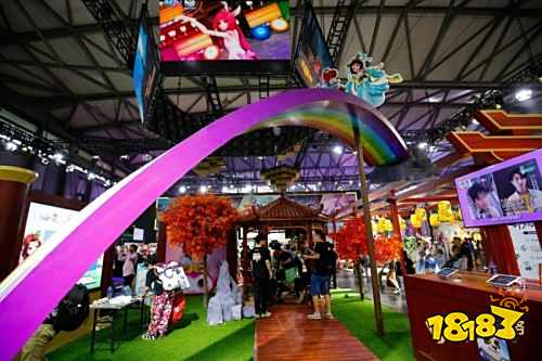 2018ChinaJoy开幕 多益996㎡酷炫展馆霸气登场