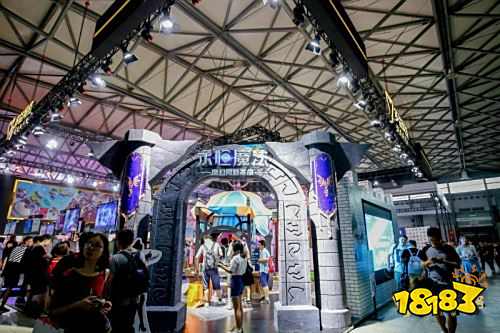 2018ChinaJoy开幕 多益996㎡酷炫展馆霸气登场
