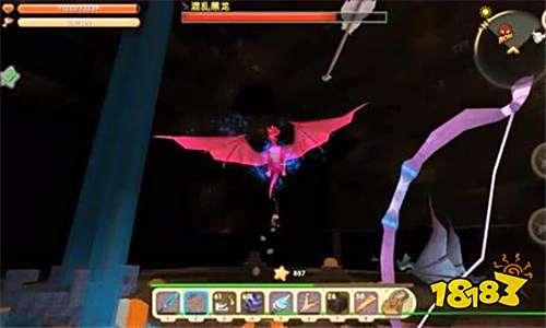 迷你世界怎么打黑龙