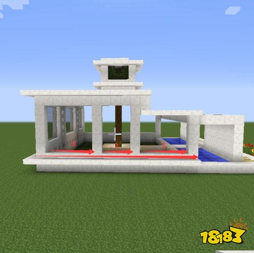 我的世界别墅怎么做