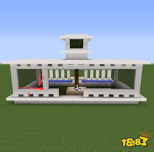 我的世界别墅怎么做