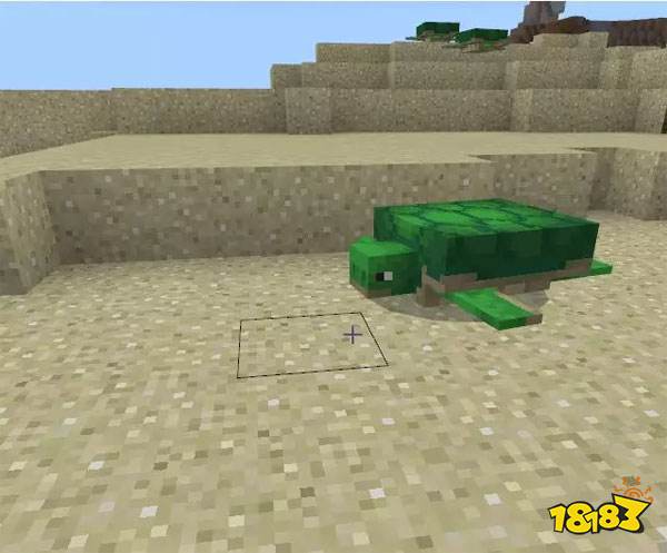 MC基岩版大更新：溺尸在欺负小海龟 快去战斗吧