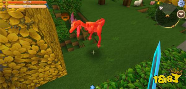 迷你世界怎么驯服迅猛龙