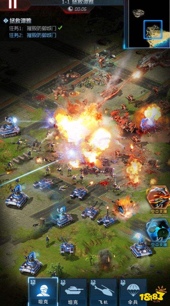 稳步发展建设钢铁帝国 红警OL玩法攻略分享