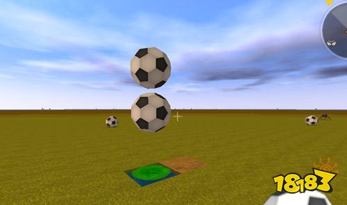 迷你世界弹动浮空足球装饰 永不停歇的足球