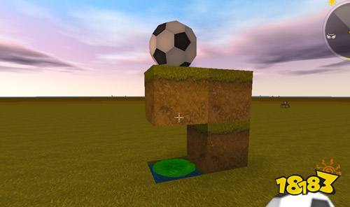迷你世界弹动浮空足球装饰 永不停歇的足球