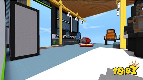 迷你世界对战存档:公交车大乱斗 好玩存档分享