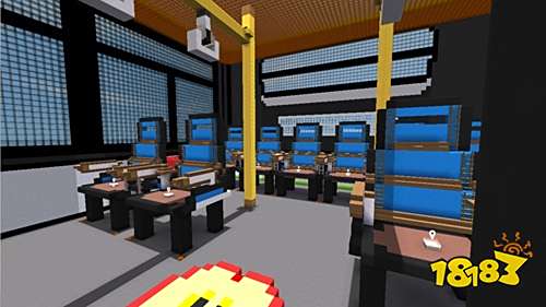 迷你世界对战存档:公交车大乱斗 好玩存档分享