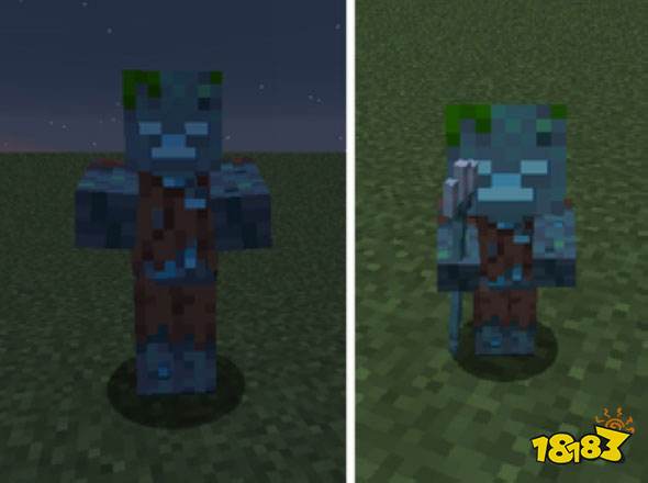 我的世界溺尸介绍 溺尸生存与抓取技巧