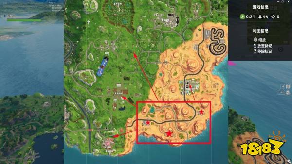 堡垒之夜沙漠野区打法