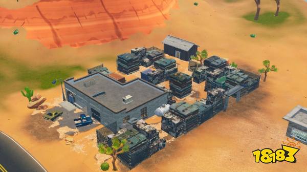 堡垒之夜沙漠野区打法