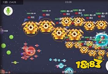 球球大作战有两个分身怎么吃球 两个分身技巧