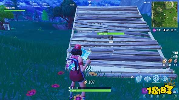 堡垒之夜木板怎么搭