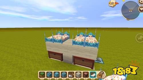 迷你世界隐藏储物箱 睡觉+储物一键搞定