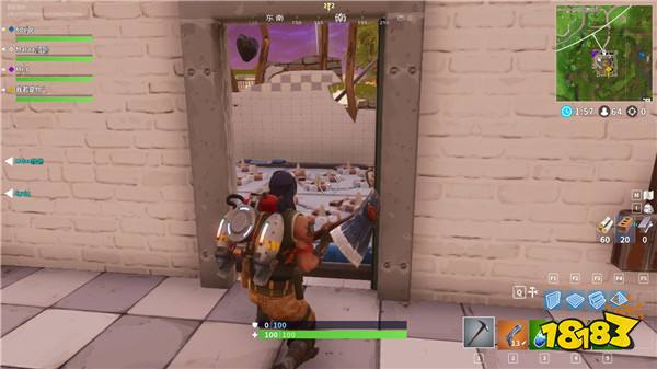 堡垒之夜陷阱怎么放